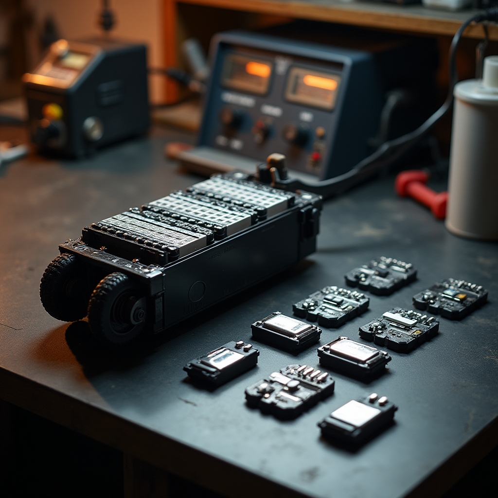 Замена аккумуляторного пака