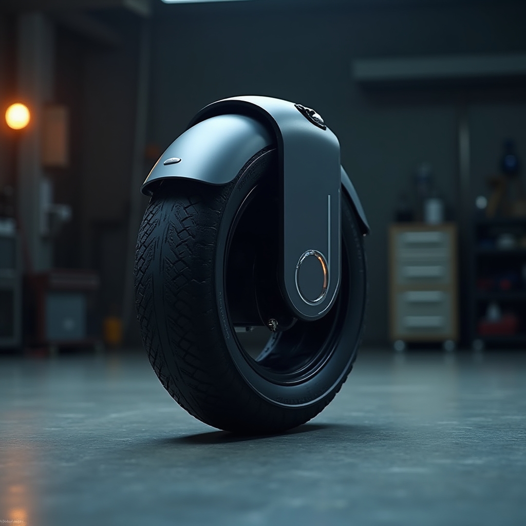 Моноколесо на столе мастера