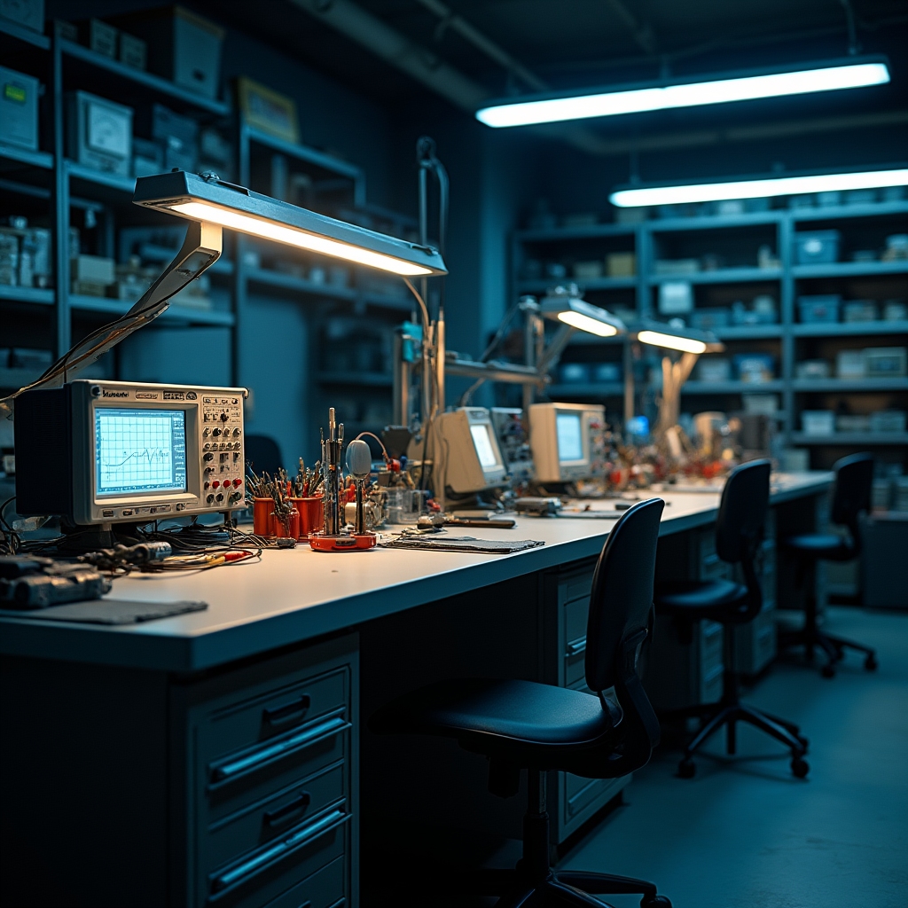 Инструменты мастерской для ремонта электротранспорта